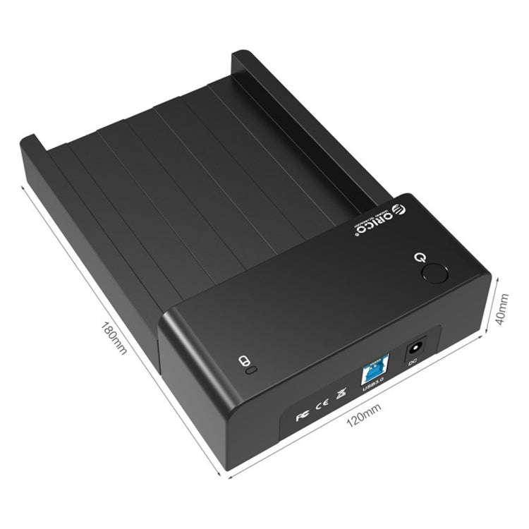 ORICO 6518US3 USB 3.0 Type-B 2.5 / 3.5 inch Tool Free HDD Docking Station External Storage Enclos...