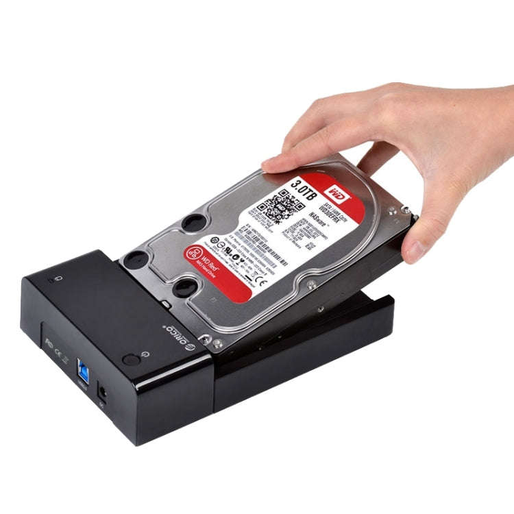 ORICO 6518US3 USB 3.0 Type-B 2.5 / 3.5 inch Tool Free HDD Docking Station External Storage Enclos...