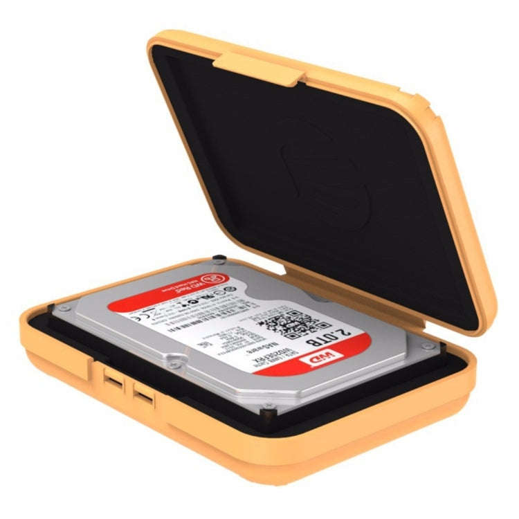 ORICO PHX-35 3.5 inch SATA HDD Case Hard Drive Disk Protect Cover Box(Orange)