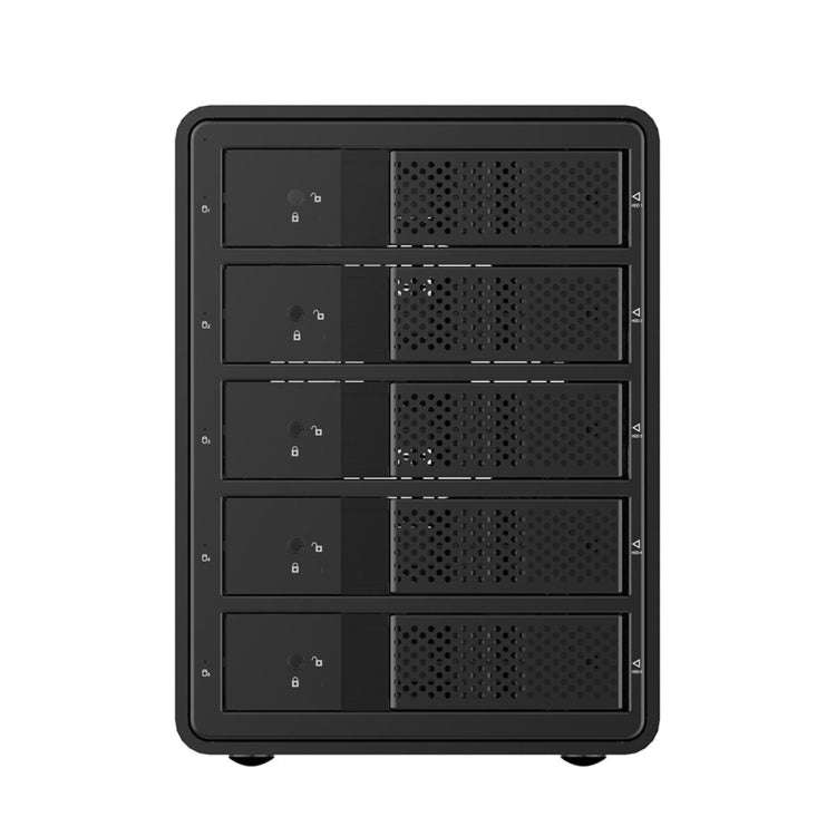 ORICO 9558U3 5-bay USB 3.0 Type-B Aluminum 3.5 inch SSD / SATA HDD Enclosure Storage Hard Disk Bo...
