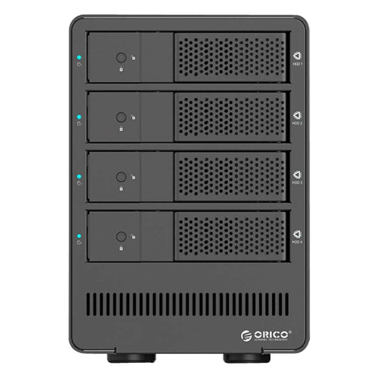 ORICO 9558RU3 5-bay USB 3.0 Type-B Aluminum 3.5 inch SATA HDD Enclosure Storage Hard Disk Box, Su...