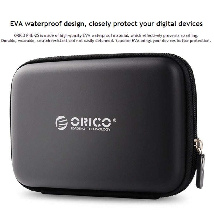 ORICO PHB-25 2.5 inch SATA HDD Case Hard Drive Disk Protect Cover Box(Blue)