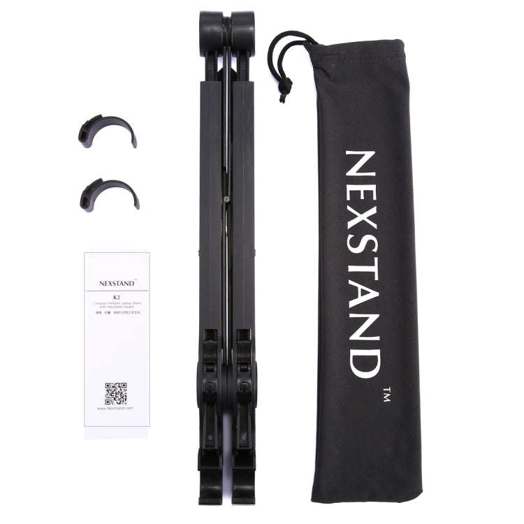 NEXSTAND Portable Adjustable Foldable Desk Holder Stand for Laptop / Notebook, Suitable for: More...