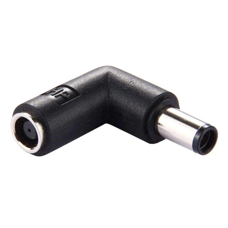 DC 7406 Male  to DC 7406 Female Connector Power Adapter for HP Laptop Notebook, 90 Degree Right A...