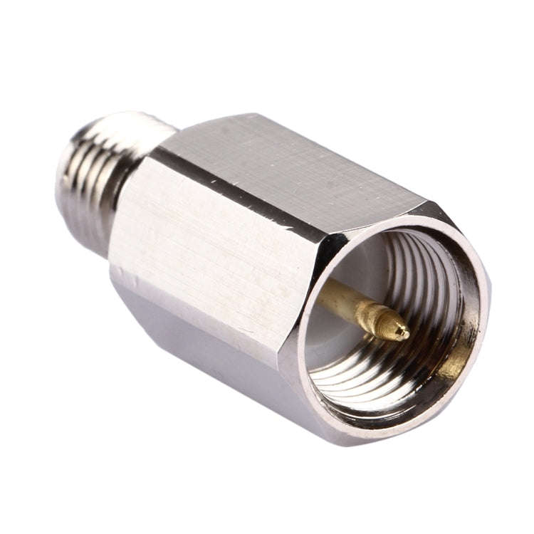FME Male to SMA Female Connector Adapter(Silver)