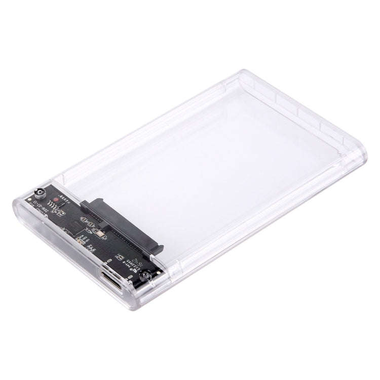ORICO 2139U3-CR USB3.0 Transparent External Hard Disk Box Storage Case for 9.5mm 2.5 inch SATA HD...
