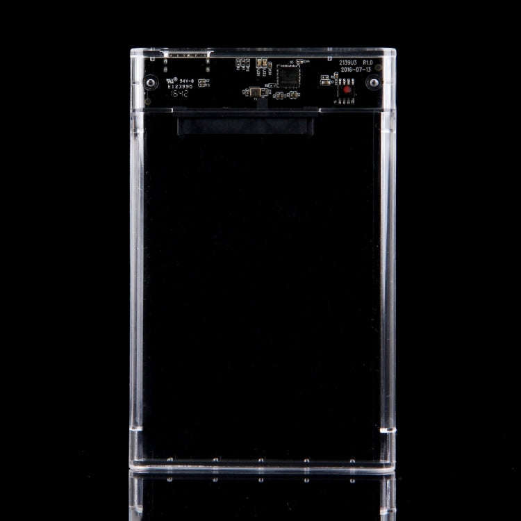 ORICO 2139U3-CR USB3.0 Transparent External Hard Disk Box Storage Case for 9.5mm 2.5 inch SATA HD...