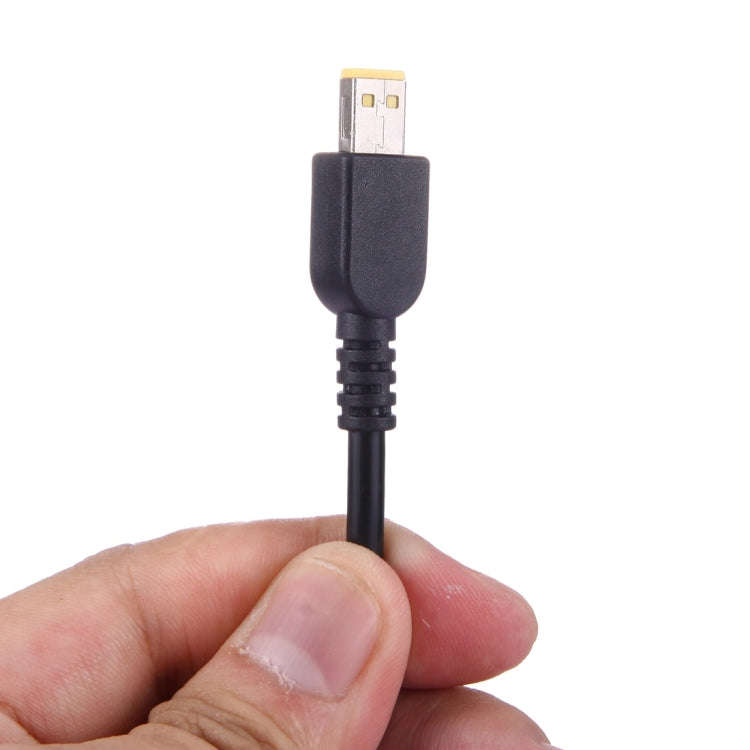 7.9x5.5mm Female to Lenovo Small Square Male Power Adapter Cable for Lenovo Laptop Notebook, Leng...