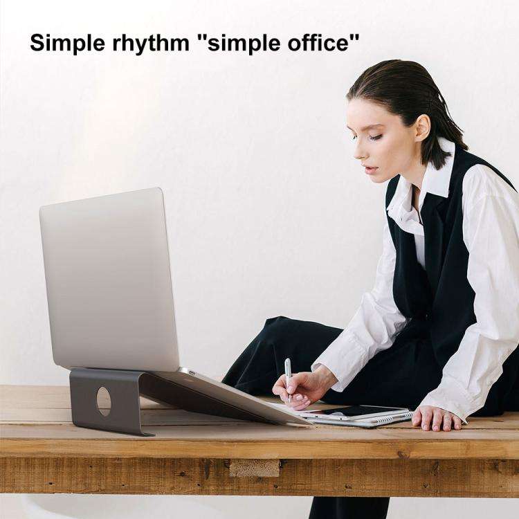 Aluminum Cooling Stand for Laptop, Suitable for Mac Air, Mac Pro,  iPad, and Other 11-17 inch Lap...
