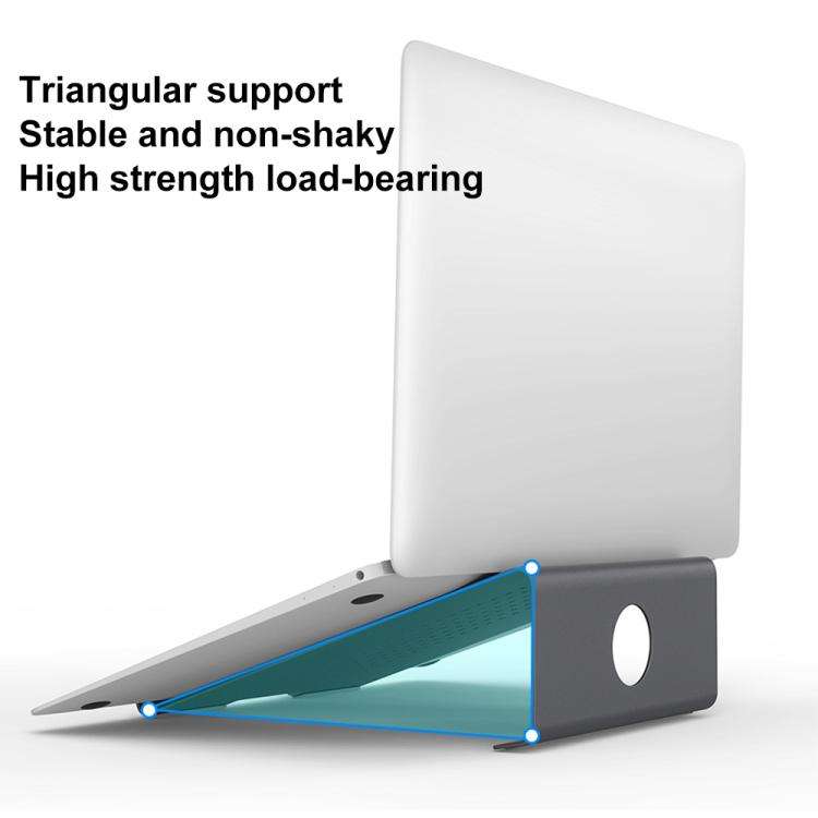 Aluminum Cooling Stand for Laptop, Suitable for Mac Air, Mac Pro,  iPad, and Other 11-17 inch Lap...