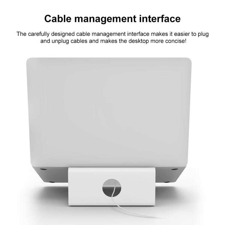 Aluminum Cooling Stand for Laptop, Suitable for Mac Air, Mac Pro,  iPad, and Other 11-17 inch Lap...