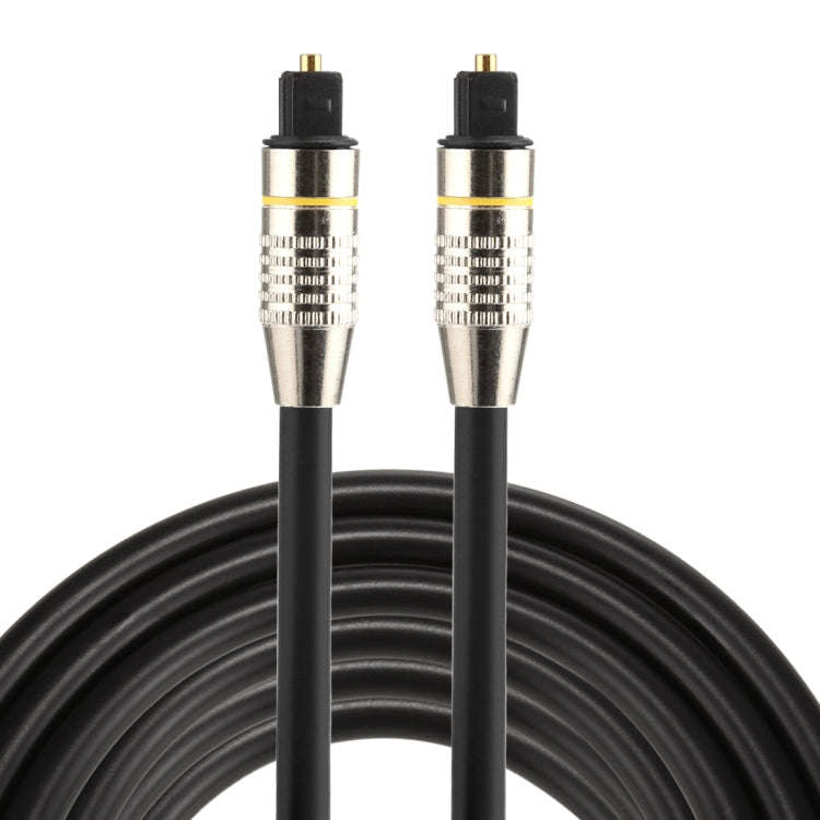 3m OD6.0mm Nickel Plated Metal Head Toslink Male to Male Digital Optical Audio Cable