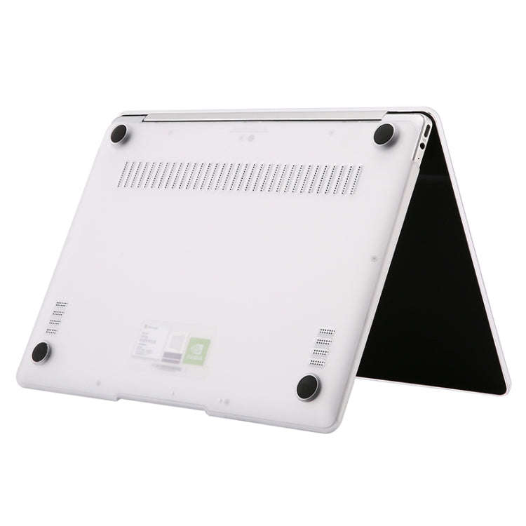 For Huawei MateBook 13 inch 2019 / 2020 Shockproof Frosted Laptop Protective Case(Transparent)