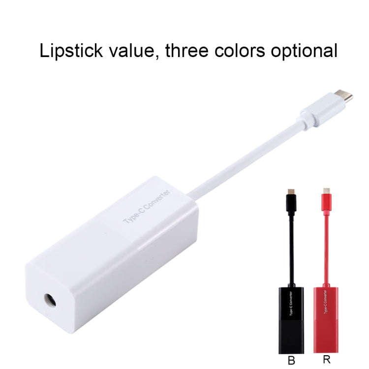 Laptop Power Adapter 65W USB-C / Type-C Converter to 6 in 1 Power Adapter (White)