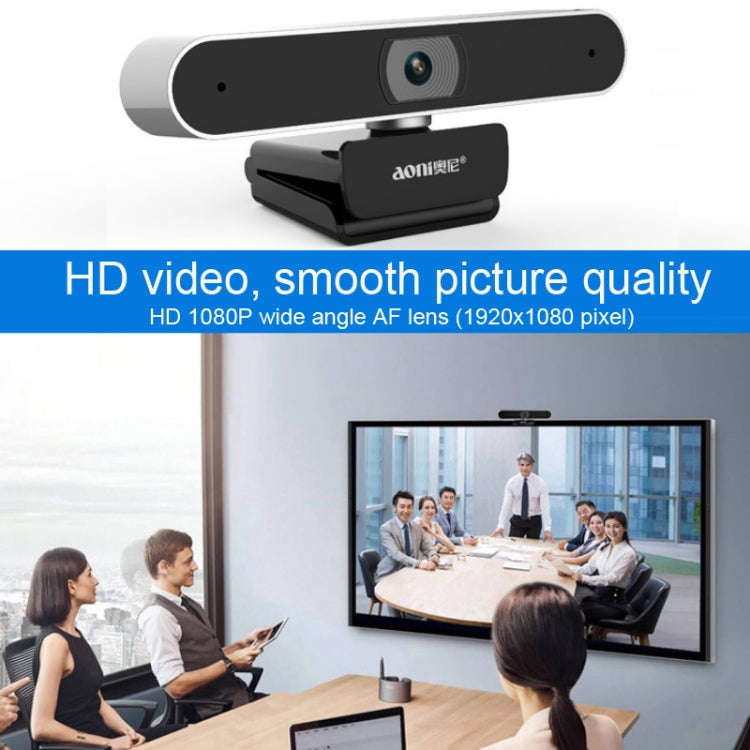 Aoni A30 Beauty FHD 1080P Smart IPTV WebCam Teleconference Teaching Live Broadcast Computer Camer...