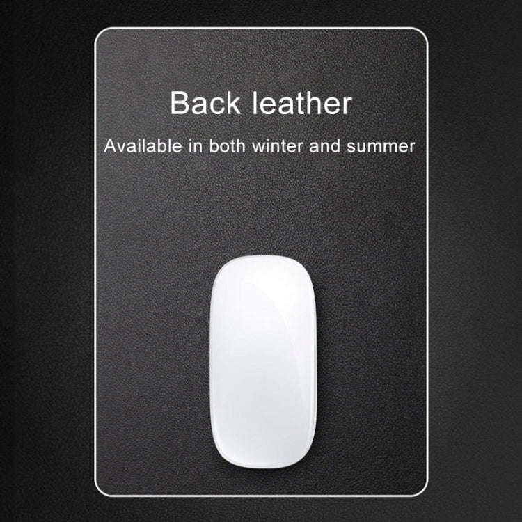 Aluminum Alloy Double-sided Non-slip Mat Desk Mouse Pad, Size : L(Black)