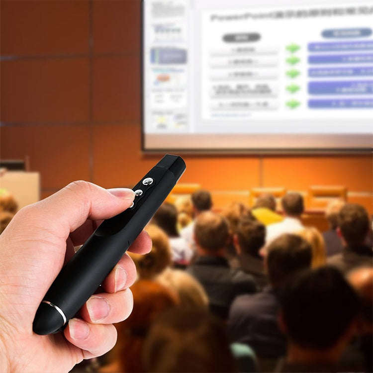 2.4GHz Wireless Laser PowerPoint Page Turning Pen Multimedia Wireless Presentation Projection Pen...
