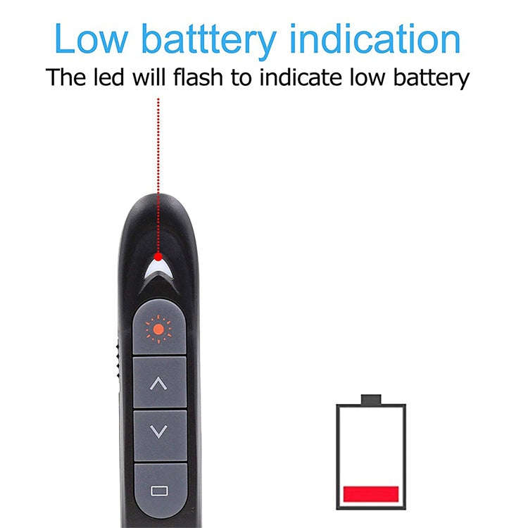XM930 2.4GHz Wireless Laser PowerPoint Page Turning Pen Multimedia Wireless Presentation Projecti...