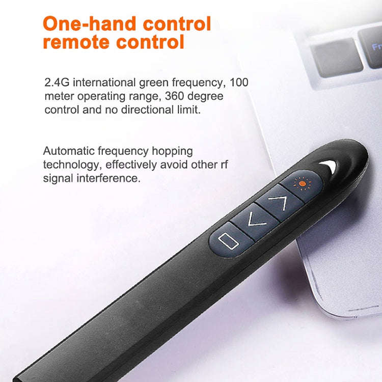 XM930 2.4GHz Wireless Laser PowerPoint Page Turning Pen Multimedia Wireless Presentation Projecti...