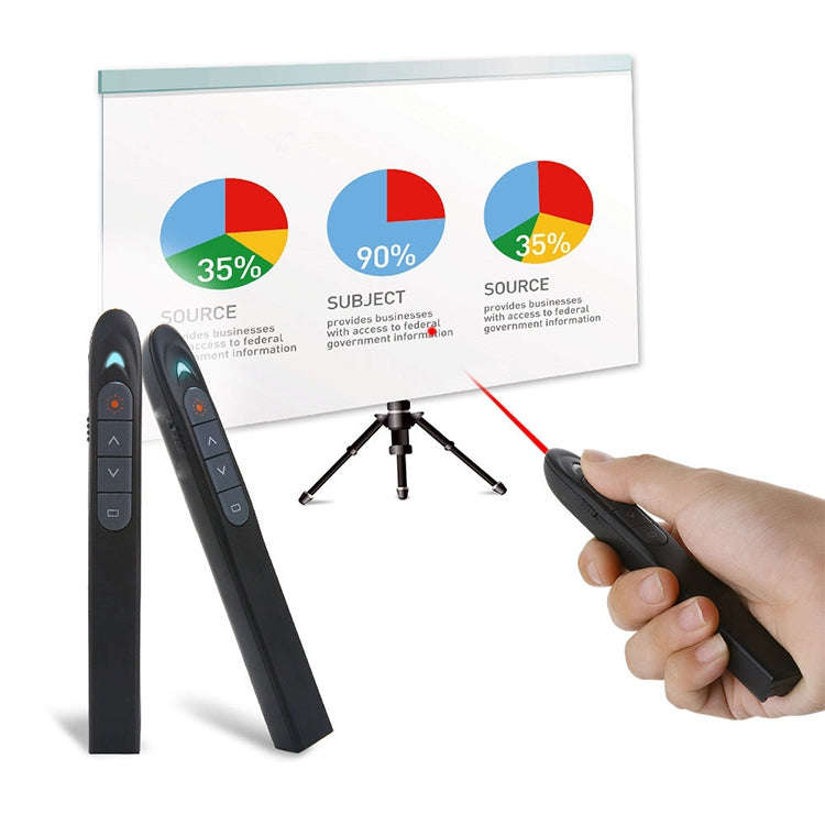 XM930 2.4GHz Wireless Laser PowerPoint Page Turning Pen Multimedia Wireless Presentation Projecti...