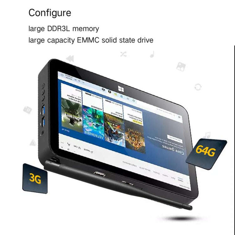 PiPo X11 TV Box Style Tablet Mini PC, 3GB+64GB, 9.0 inch Windows 10 Intel Celeron N4020 Quad Core...