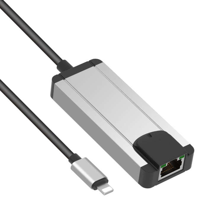 Onten 75002 8PIN to RJ45 Hub USB 2.0 Adapter(Silver)