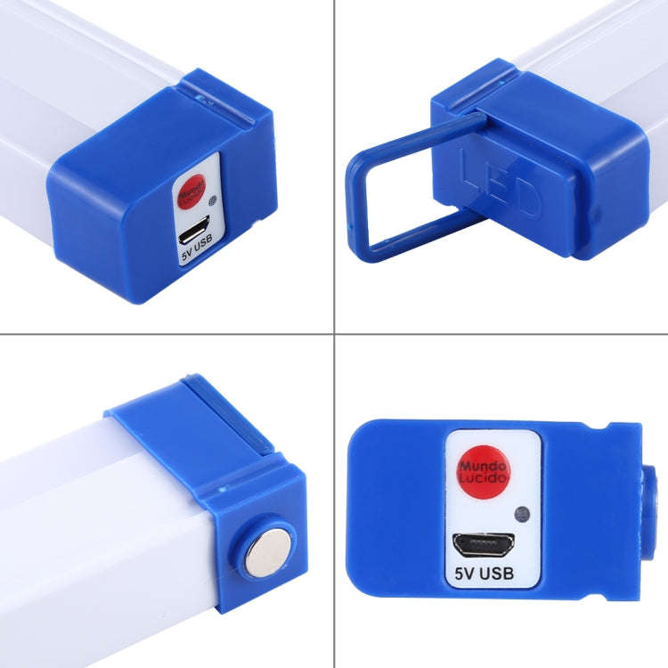 52cm 70W 900LM USB Emergency Light LED Strip Bar Light Three Levels of Brightness Adjustment(Whit...
