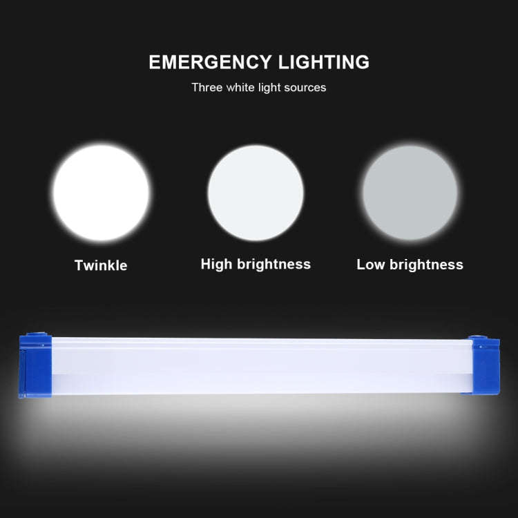 52cm 70W 900LM USB Emergency Light LED Strip Bar Light Three Levels of Brightness Adjustment(Whit...