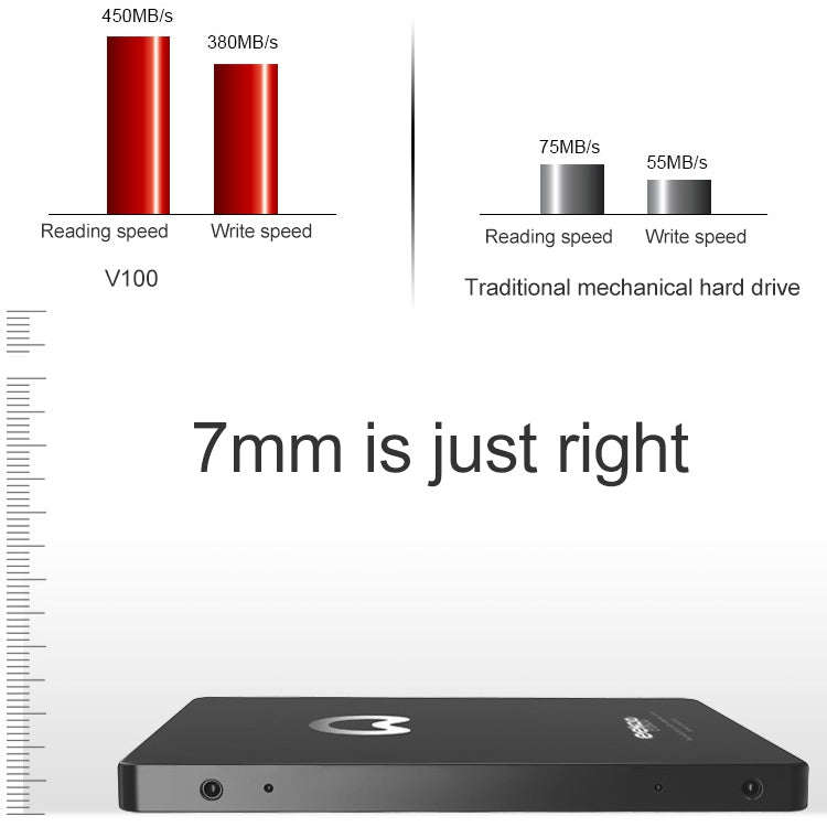 Eekoo V100 120GB 2.5 inch SATA Solid State Drive for Laptop, Desktop