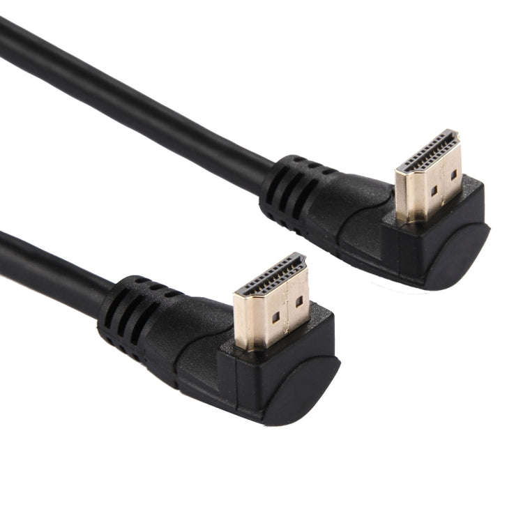 30cm 4K*2K HDMI 2.0 Version High Speed 270 Degree Right Angle HDMI Male to 270 Degree Right Angle...