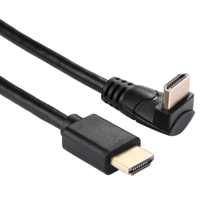 60cm 4K*2K HDMI 2.0 Version High Speed HDMI Cable with Ethernet Right Angle 90 Degree