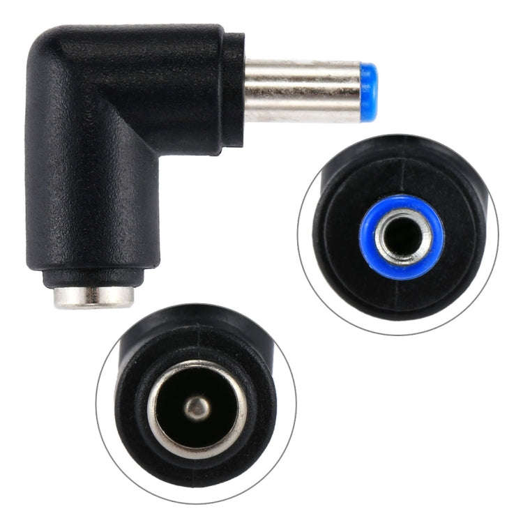 DC 5521 Male  to DC  5521 Female Connector Power Adapter for Laptop Notebook, 90 Degree Right Ang...