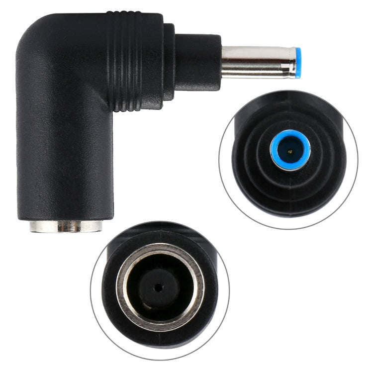DC 4506 Male  to DC 7406 Female Connector Power Adapter for HP Laptop Notebook, 90 Degree Right A...