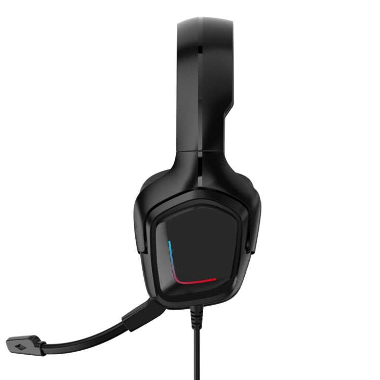 K20i Stereo Gaming Headset with Microphone RGB Light for XBox One / Laptop Tablet (Black)