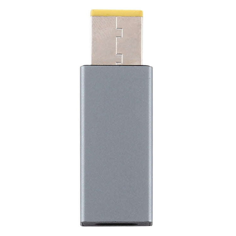 PD 20V Big Square Male Adapter Connector for Lenovo (Silver Grey)