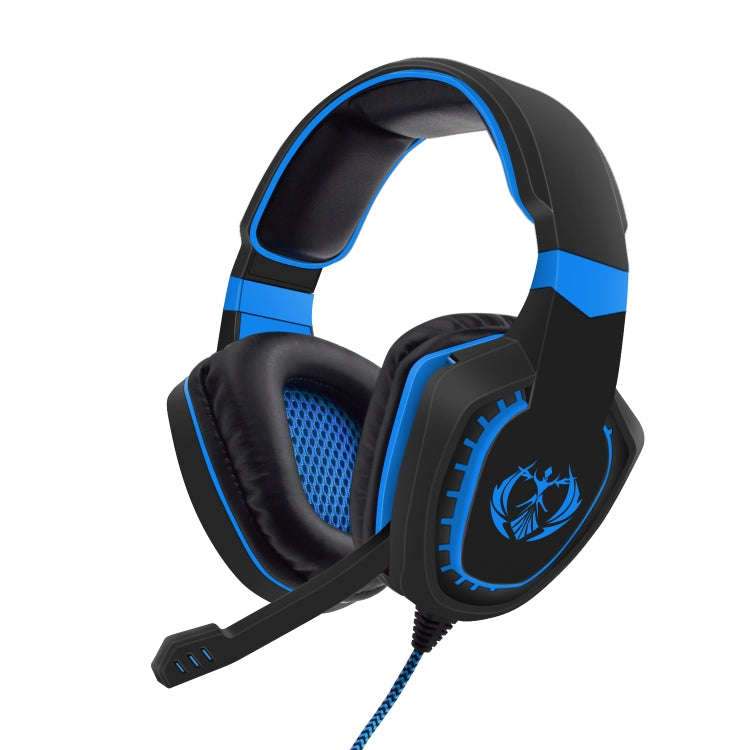SADES AH-28 3.5mm Plug Wire-controlled Noise Reduction E-sports Gaming Headset with Retractable M...