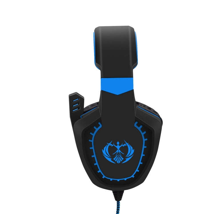 SADES AH-28 3.5mm Plug Wire-controlled Noise Reduction E-sports Gaming Headset with Retractable M...