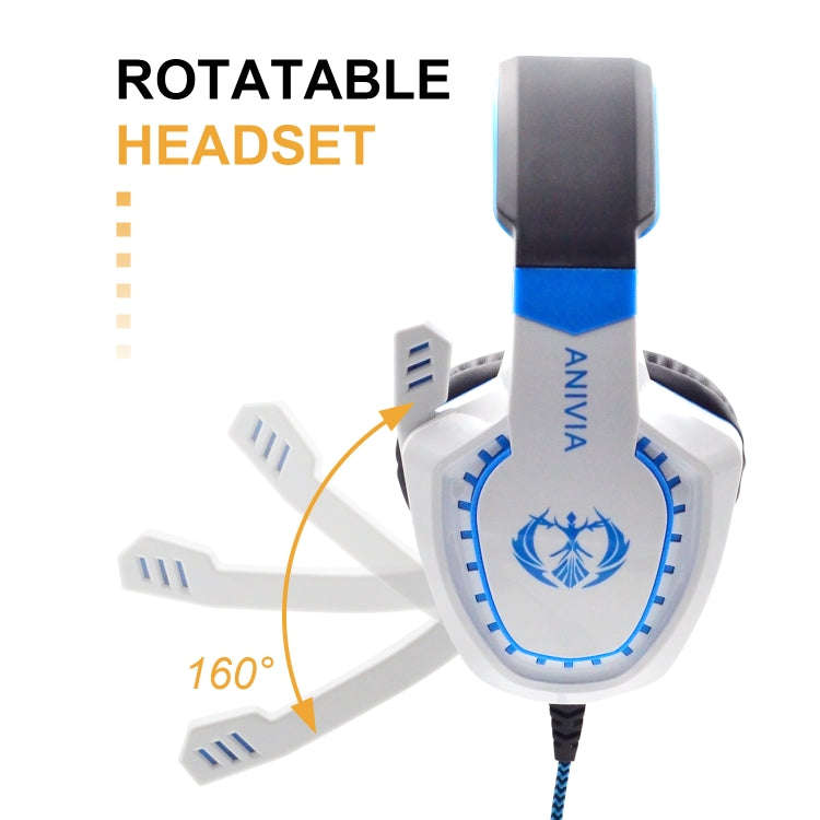 SADES AH-28 3.5mm Plug Wire-controlled Noise Reduction E-sports Gaming Headset with Retractable M...