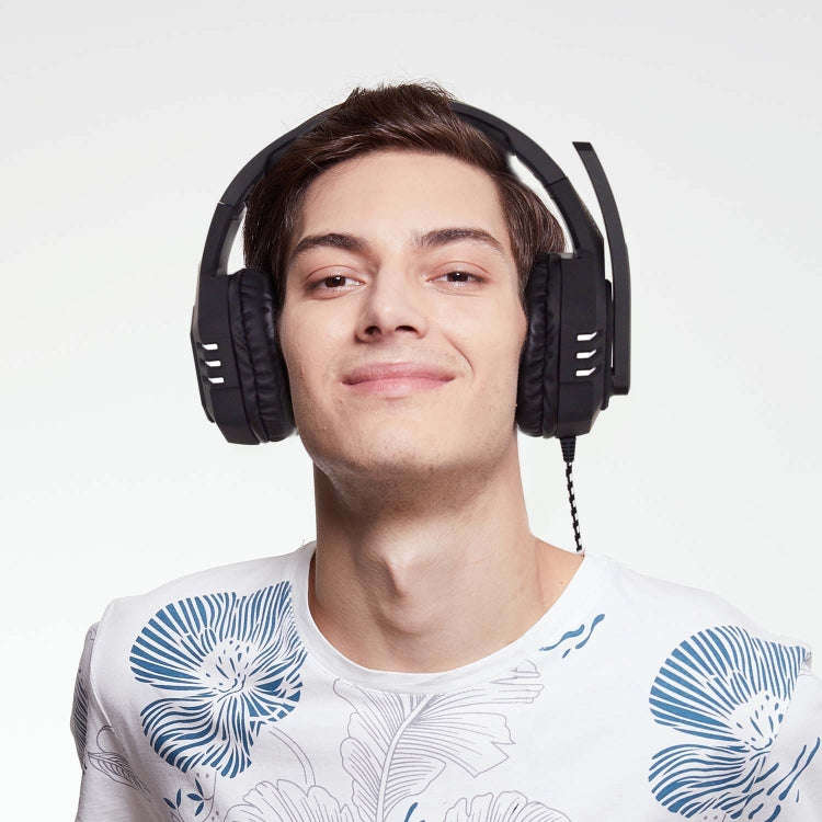 SADES AH-38 3.5mm Plug Wire-controlled E-sports Gaming Headset with Retractable Microphone, Cable...
