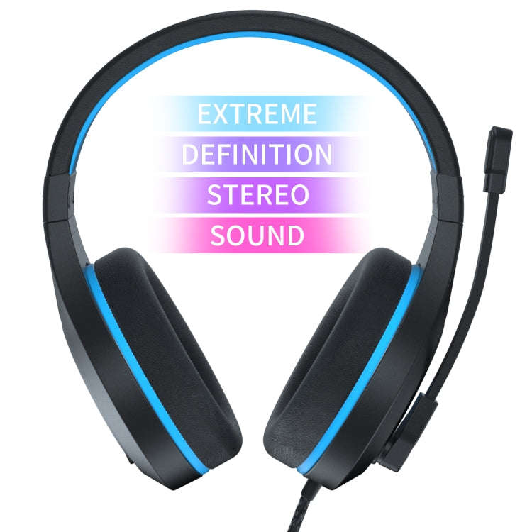 SADES MH601 3.5mm Plug Wire-controlled Noise Reduction E-sports Gaming Headset with Retractable M...