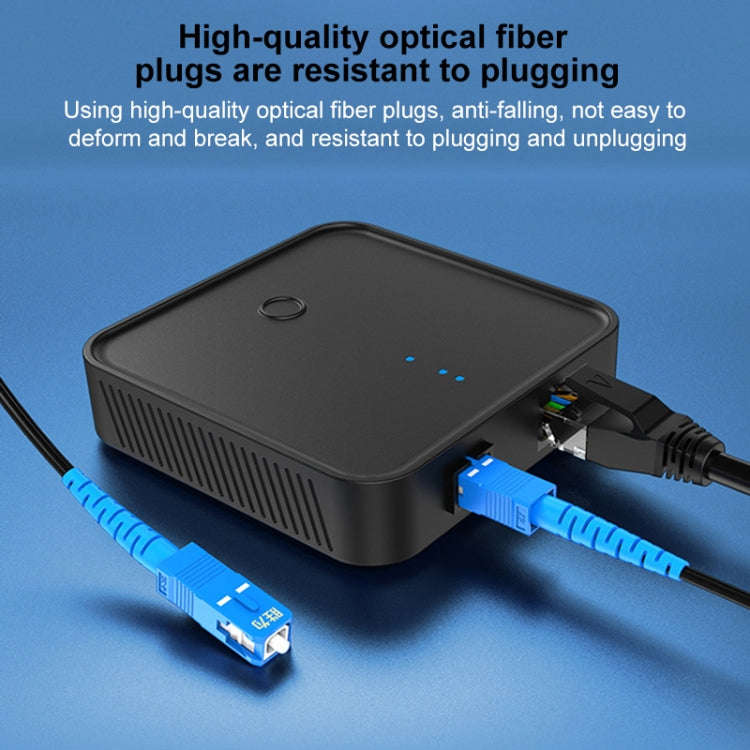 Triple Steel Wire Long Range Outdoor Fiber Optic Drop Cable Patch Jumper with SC Connector, Cable...