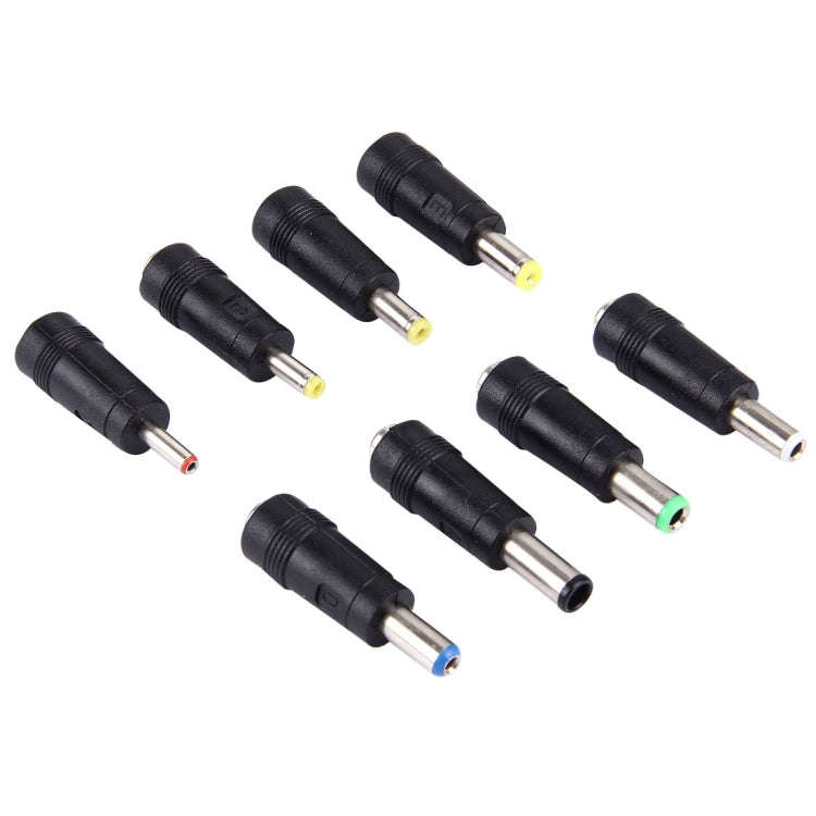 5.5x2.1mm Female to Multiple Male Interfaces 8 in 1 Power Adapters Set for HP / Sony / Acer / ASU...