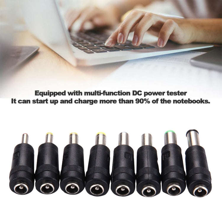 5.5x2.1mm Female to Multiple Male Interfaces 8 in 1 Power Adapters Set for HP / Sony / Acer / ASU...