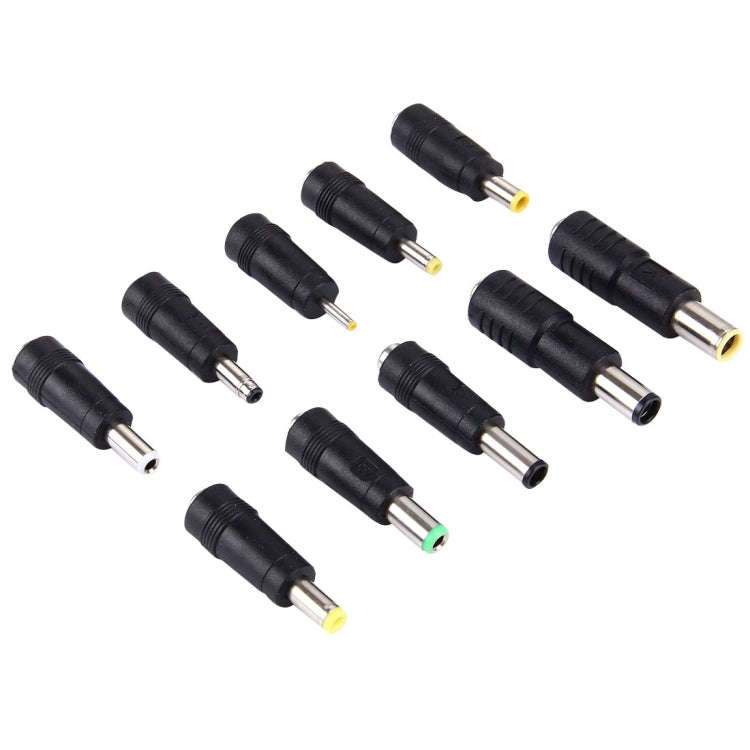 5.5x2.1mm Female to Multiple Male Interfaces 10 in 1 Power Adapters Set for IBM / HP / Sony / Tos...