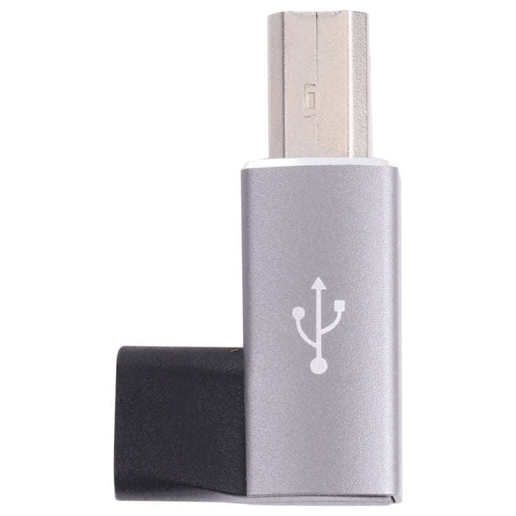 USB-C / Type C Female to USB 2.0 B MIDI Male Adapter for Electronic Instrument / Printer / Scanne...