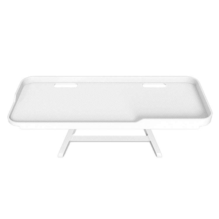 Computer Monitor Router Storage Bracket Television Set-top Box Shelf (White)