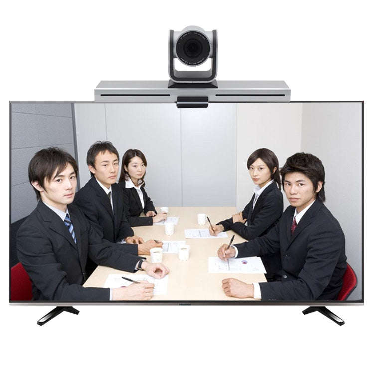 YANS YS-H210UT USB HD 1080P 10X Zoom Video Conference Camera for Large Screen, Support IR Remote ...
