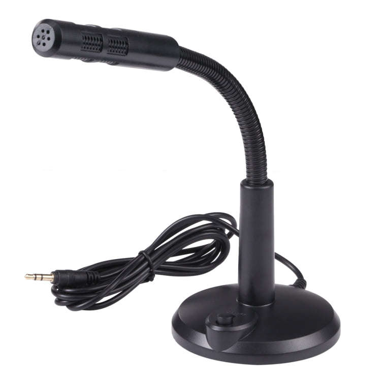 M-309 3.5mm Plug Drive-free Computer Microphone(Black)