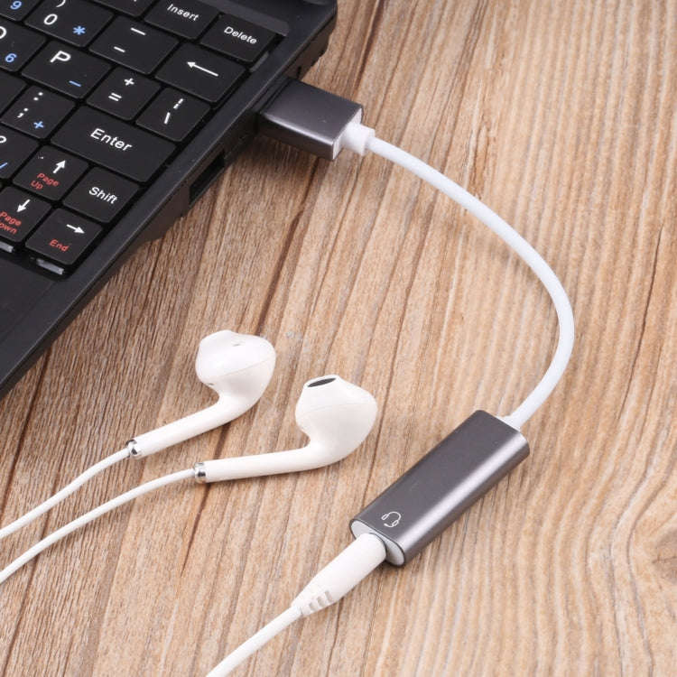HIFI Magic Voice 7.1CH USB Sound Card (Grey)
