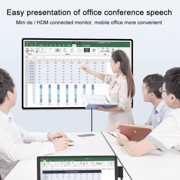 Onten OT-65002 12 in 1 Multifunctional Type-C + USB + RJ45 + HDMI Docking Station(Black)